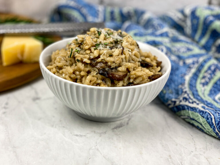 Easy Rustic Mushroom Risotto