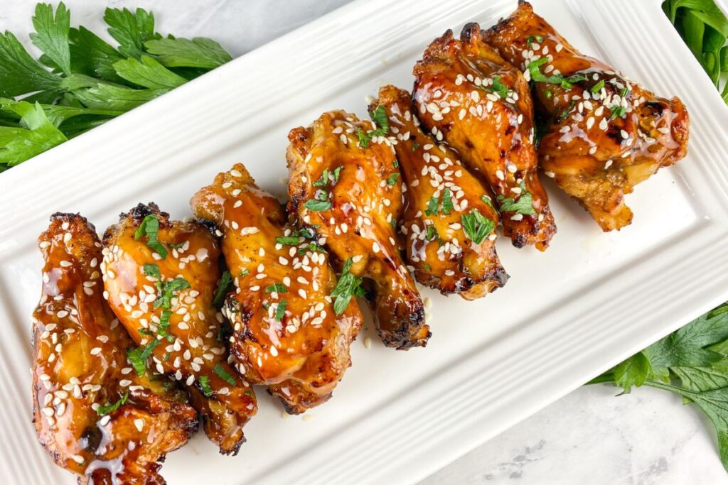 Air Fryer Teriyaki Chicken Wings