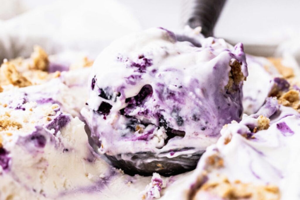 Blueberry Cheesecake Ice Cream Recipe
