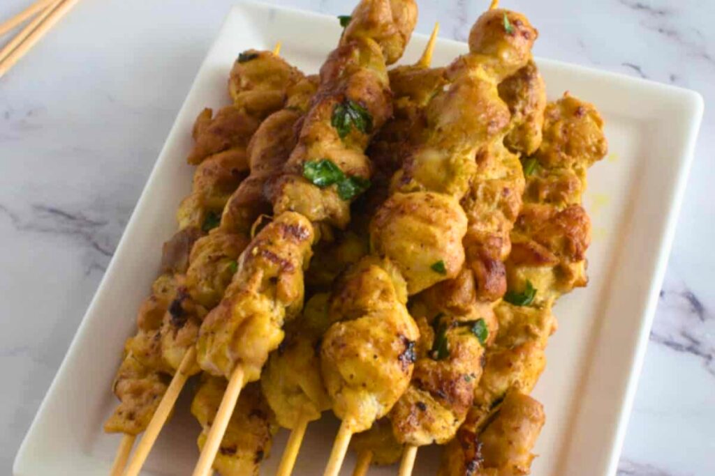 Butter Chicken Skewers