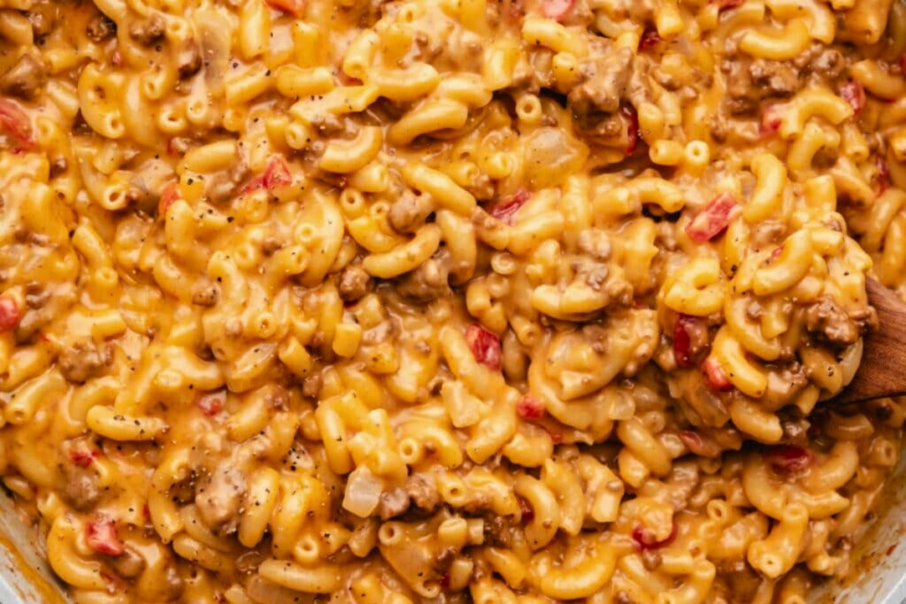 Cheesy Cheeseburger Macaroni 