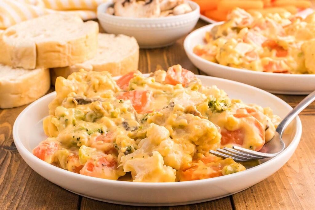 Cheesy Vegetable Casserole