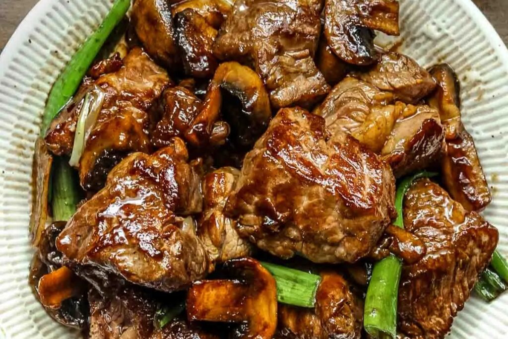 Chinese Beef and Mushroom
