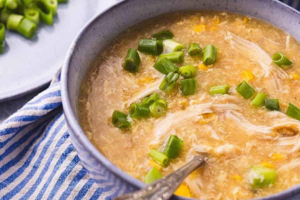 Chinese Chicken and Sweetcorn Soup
