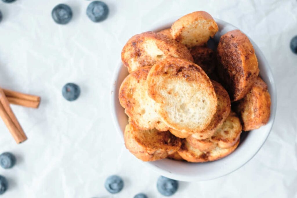 Cinnamon Air Fryer Baguette Crisps Recipe