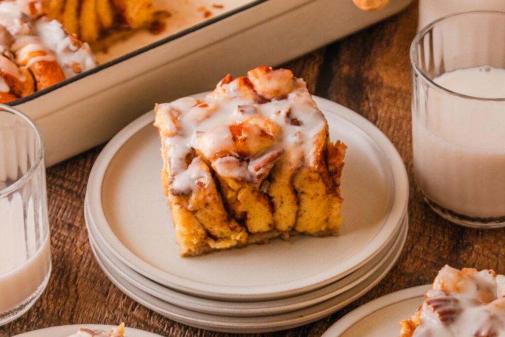 Cinnamon Roll French Toast Casserole 