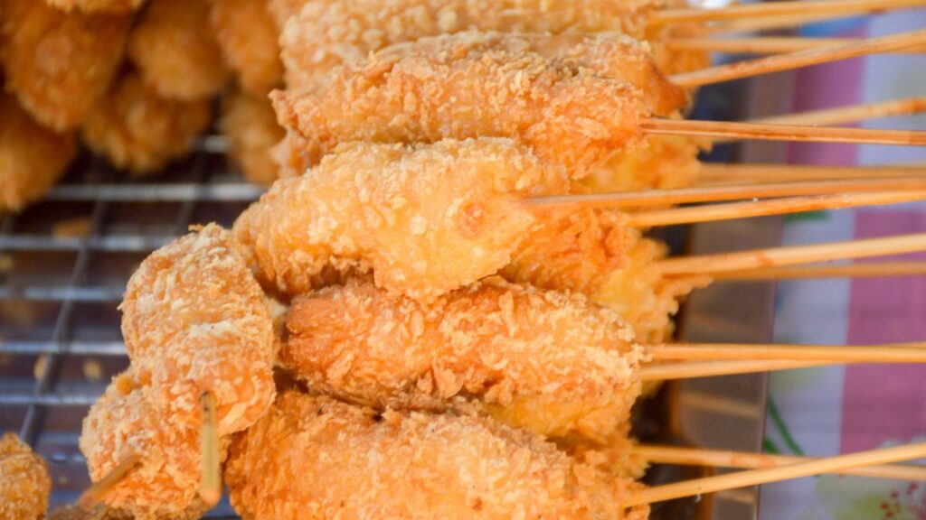 Coconut Shrimp on a Stick