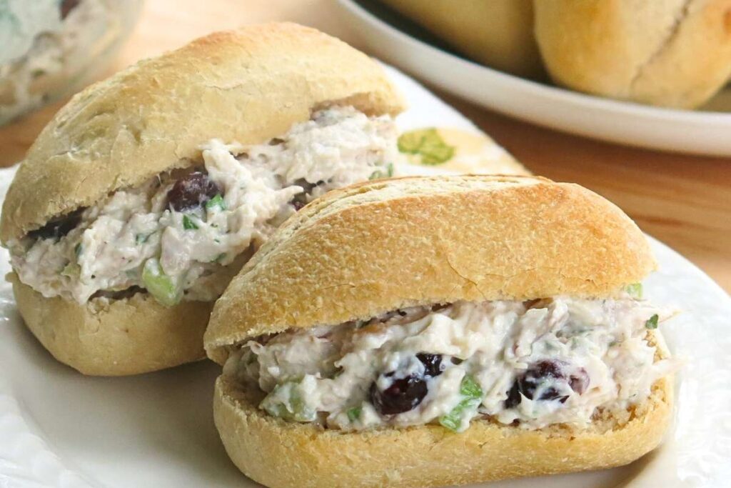 Cranberry Walnut Chicken Salad