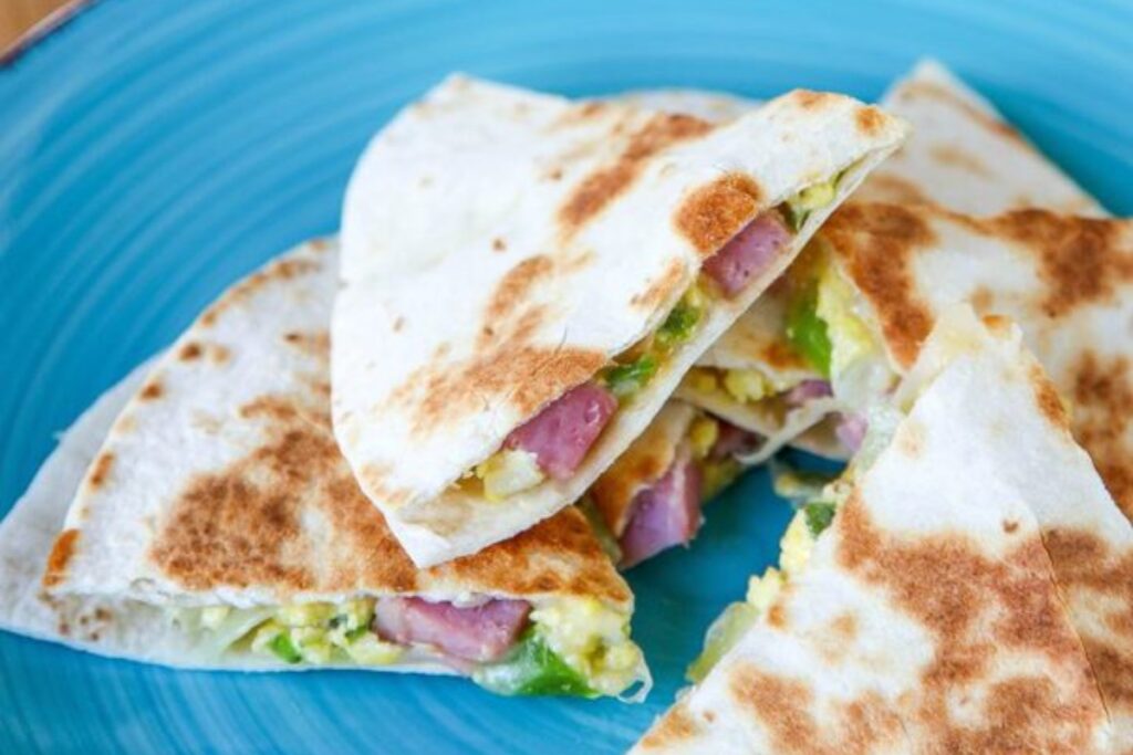 Crispy Breakfast Quesadilla Recipe