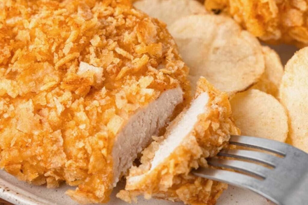 Crunchy Potato Chip Chicken