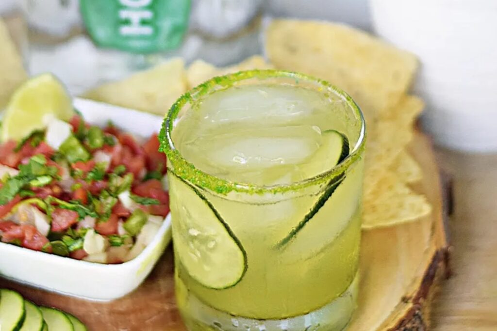 Cucumber Sunset Margarita