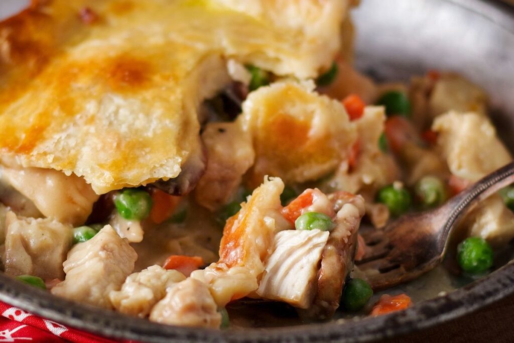 Double Crust Chicken Pot Pie
