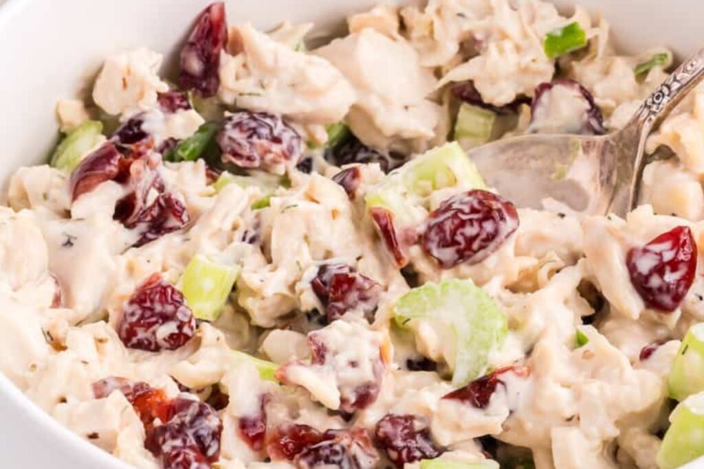 Easy Cranberry Chicken Salad Recipe
