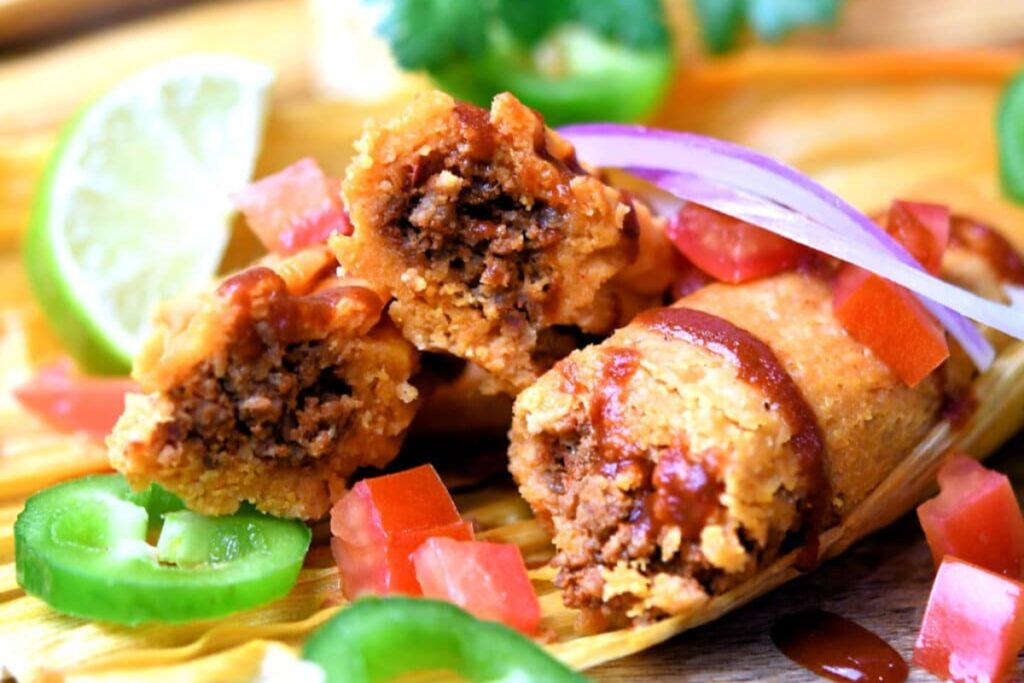 Delectable Easy Mexican Tamales with Chorizo
