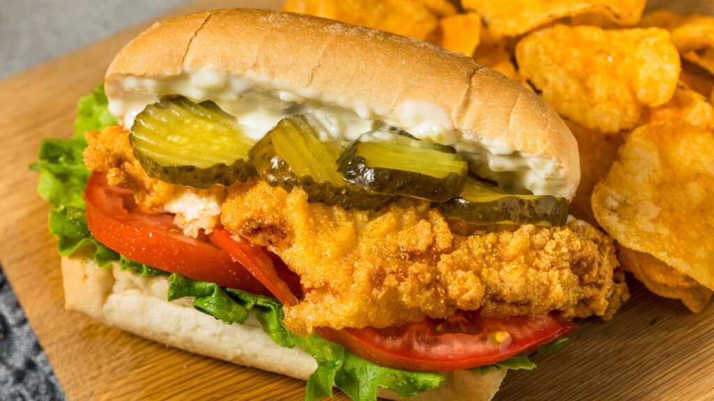 Fried Catfish Po' Boy