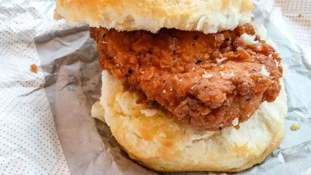 Fried Chicken Biscuit