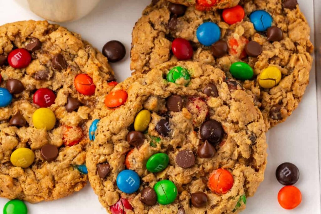 3 pieces Gluten Free Monster Cookies
