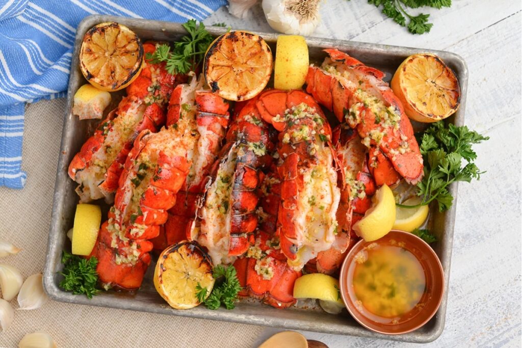 Grilled Lobster Tails
