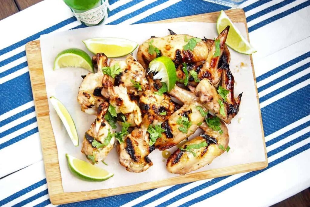 Grilled Margarita Wings