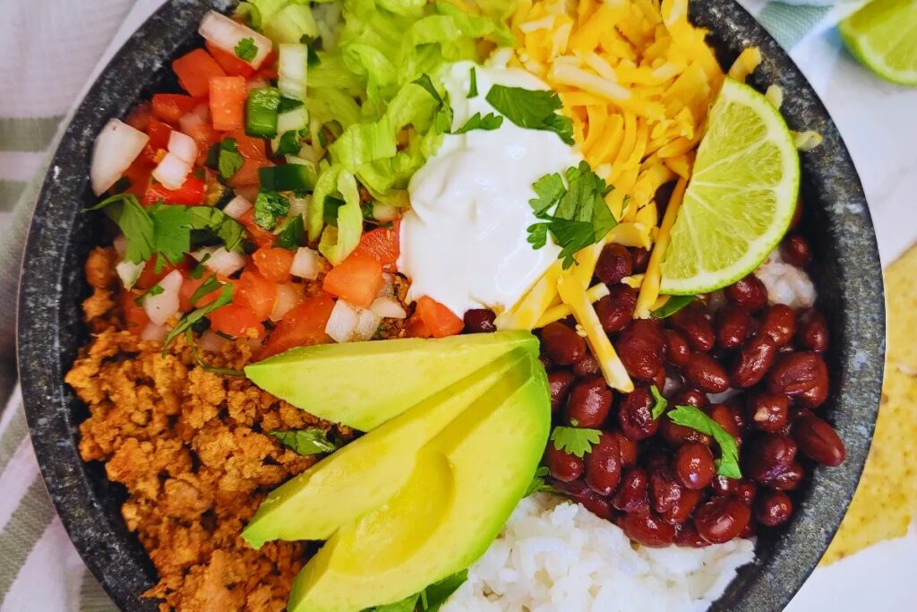 Ground Turkey Taco Bowls