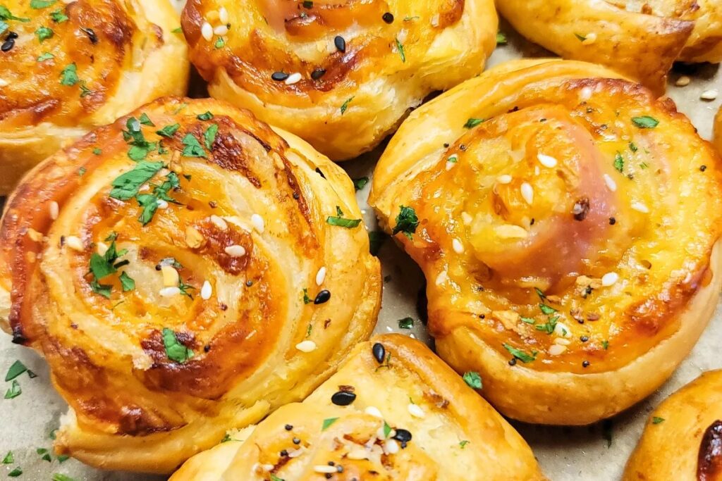 Ham And Cheese Pinwheels