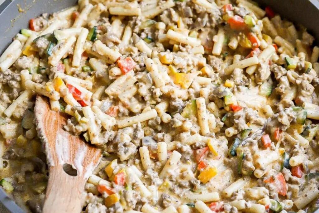 Healthy High Protein Hamburger Helper