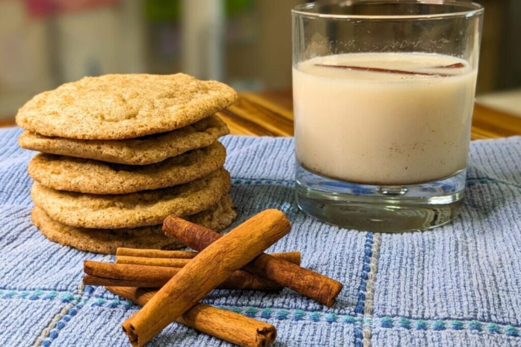 Horchata Snickerdoodle Cookies