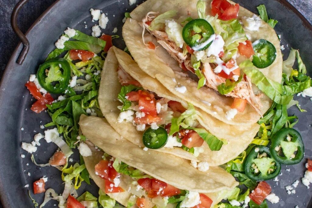 Instant Pot Chicken Tacos
