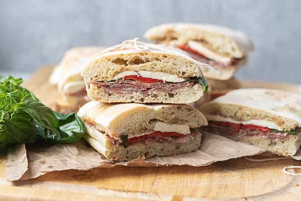 Italian Pressed Sandwiches