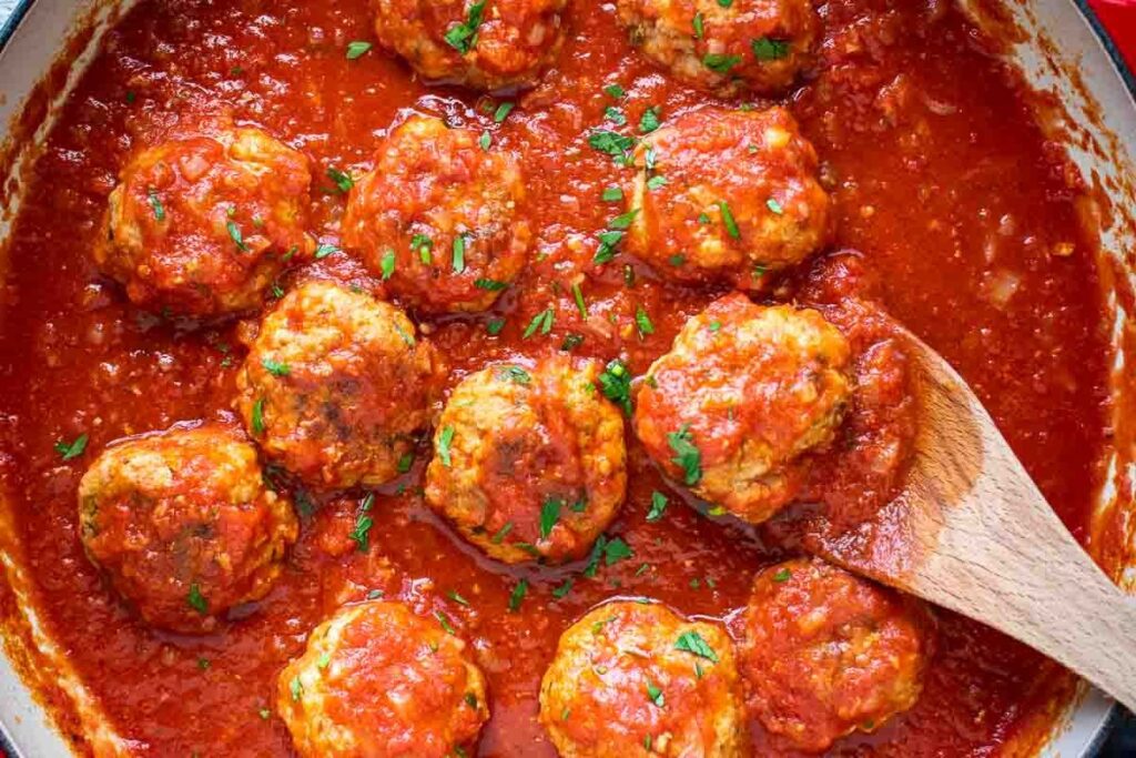 Saucy Italian Sausage Meatballs