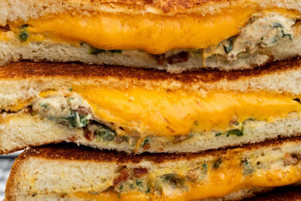 Jalapeno Popper Grilled Cheese