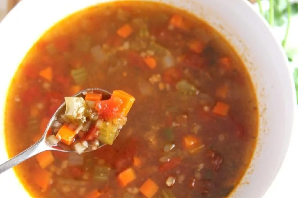 Low Carb Hamburger Soup