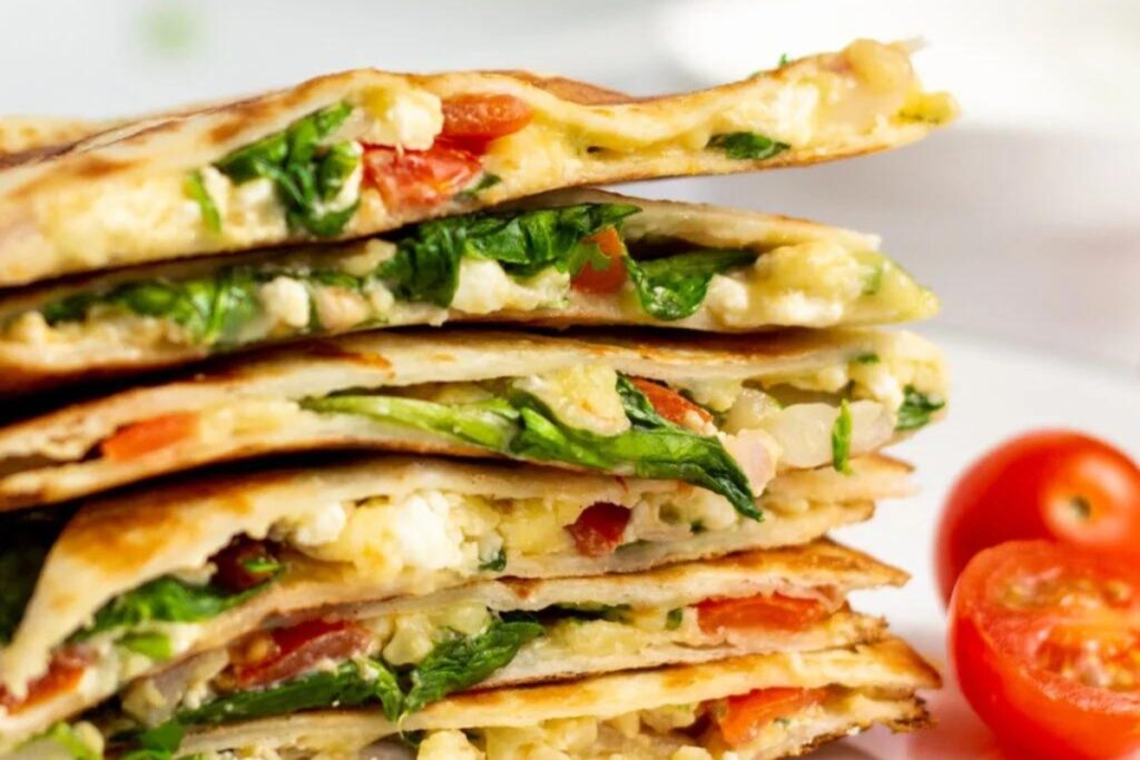 Mediterranean Quesadillas