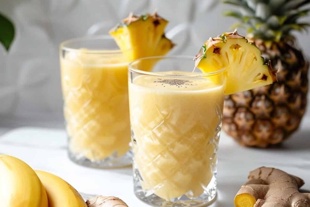 Pineapple Ginger Smoothie