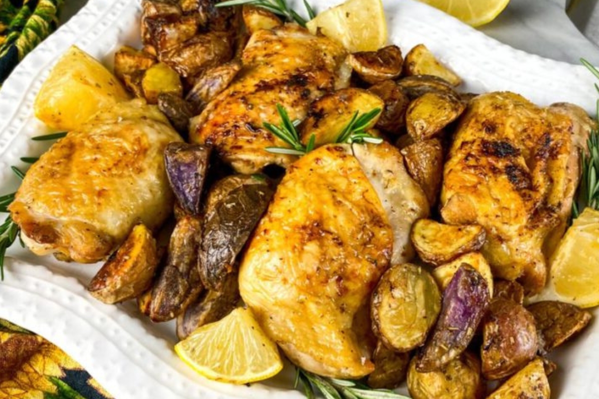 Rosemary chicken thighs