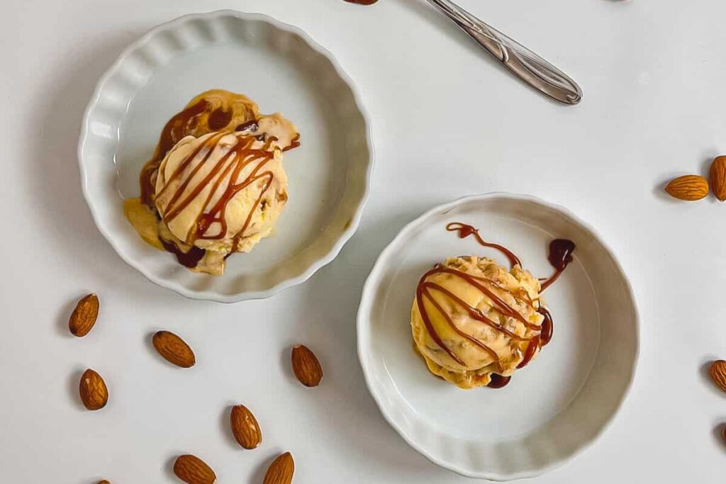 Salted Caramel Swirl Gelato Ice Cream
