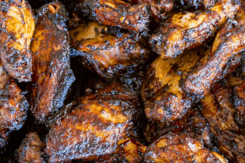 Smoked Dr. Pepper Chicken Wings