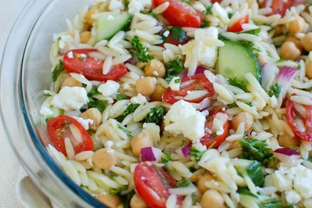 Summer Orzo Pasta Salad