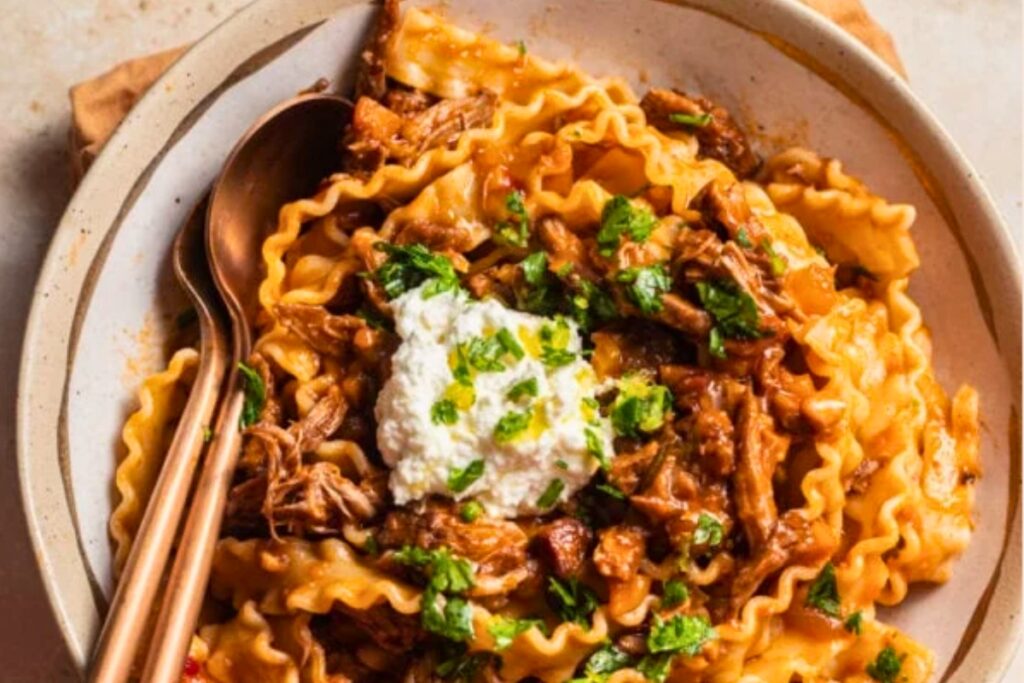 The Best Slow-Braised Lamb Ragu