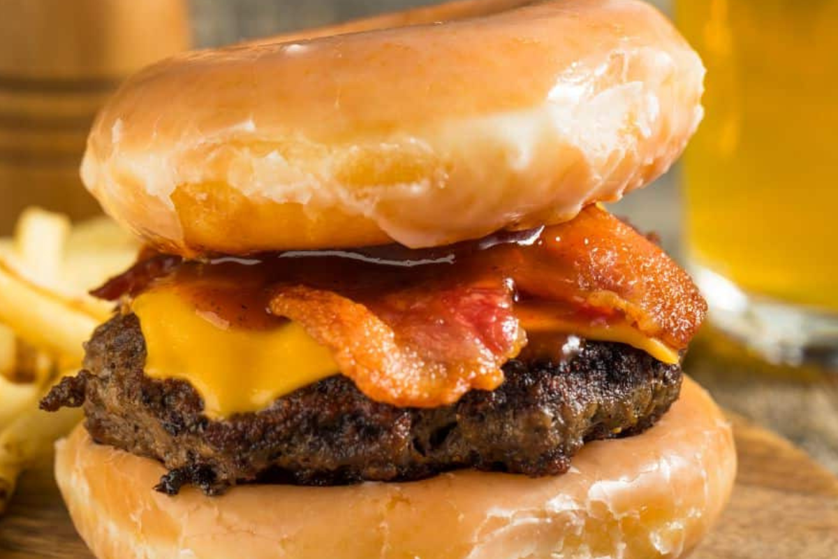 The Donut Burger - Image credit Depositphotos