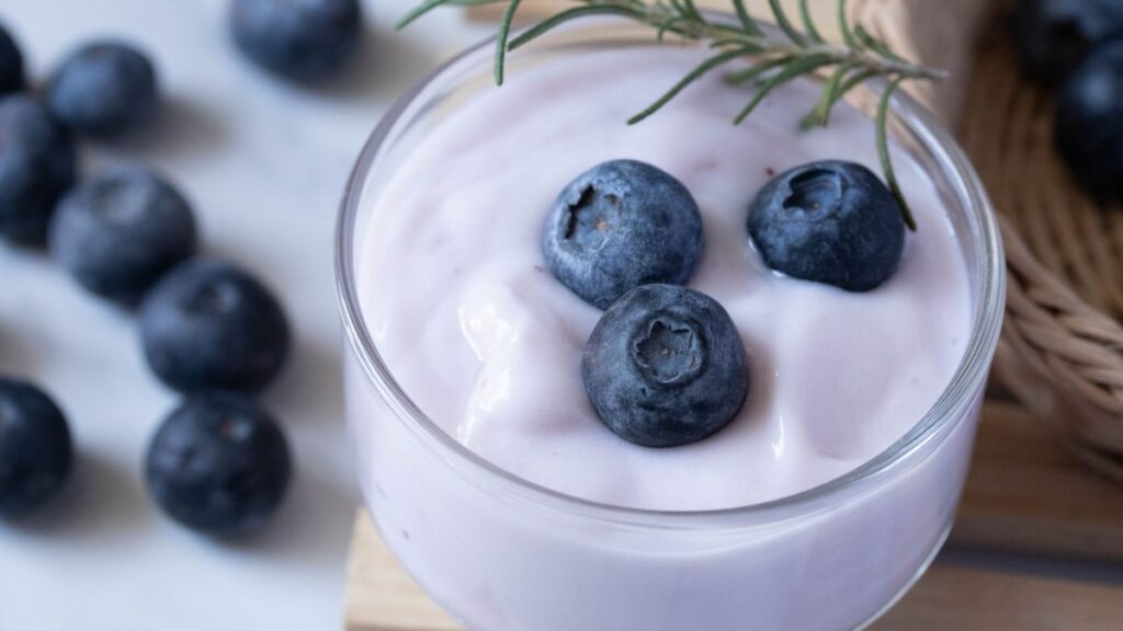 blueberry yogurt