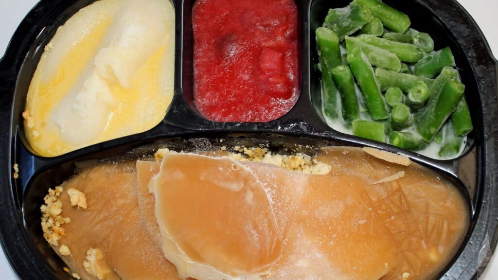 frozen turkey dinner