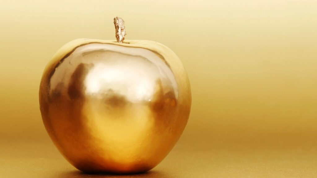 gold apple