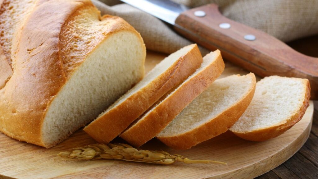 loaf of white bread