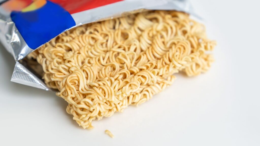 packaged ramen noodles