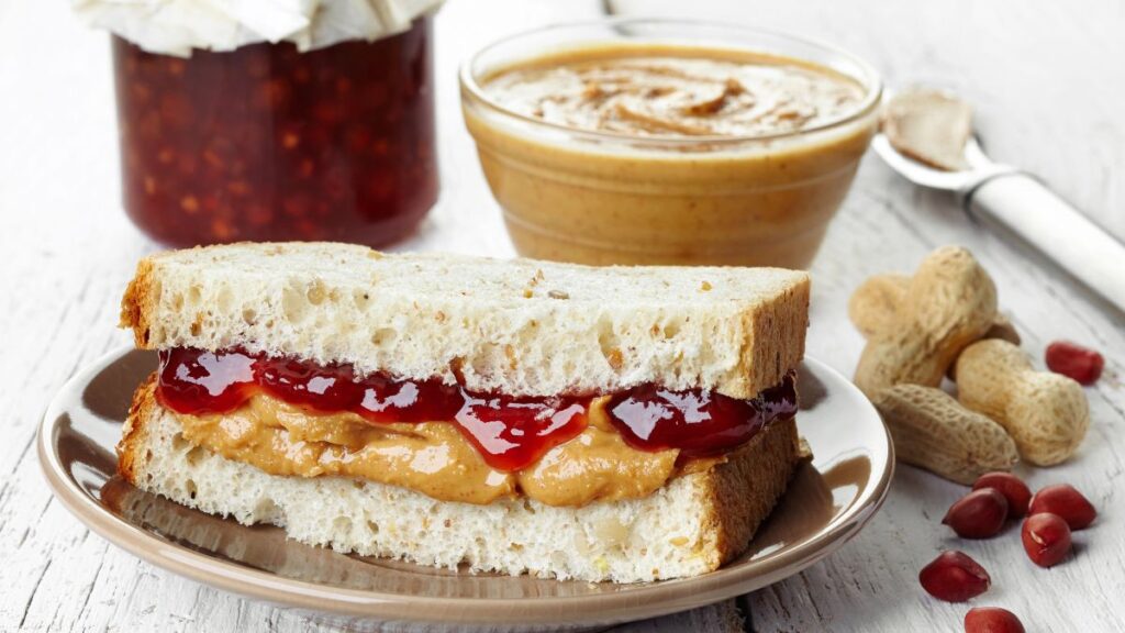 peanut butter and jelly