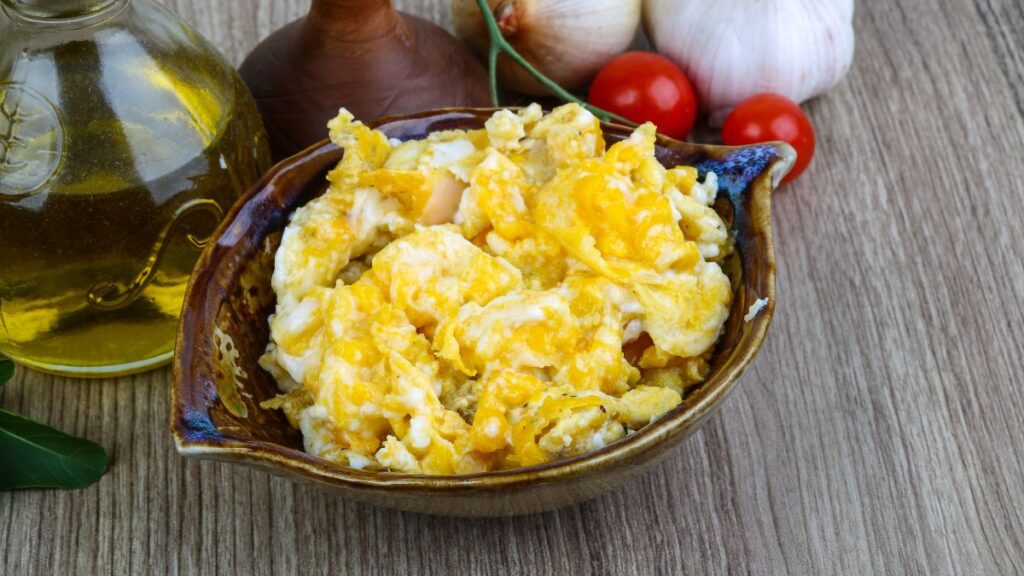 scrambled eggs 