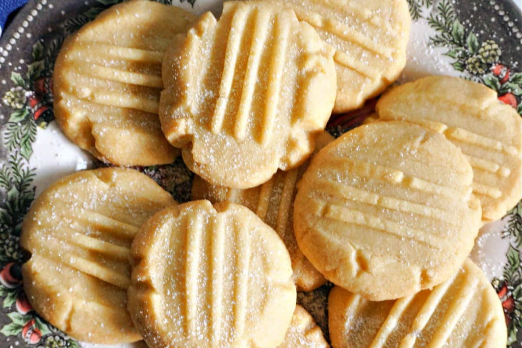 3-Ingredient Butter Cookies