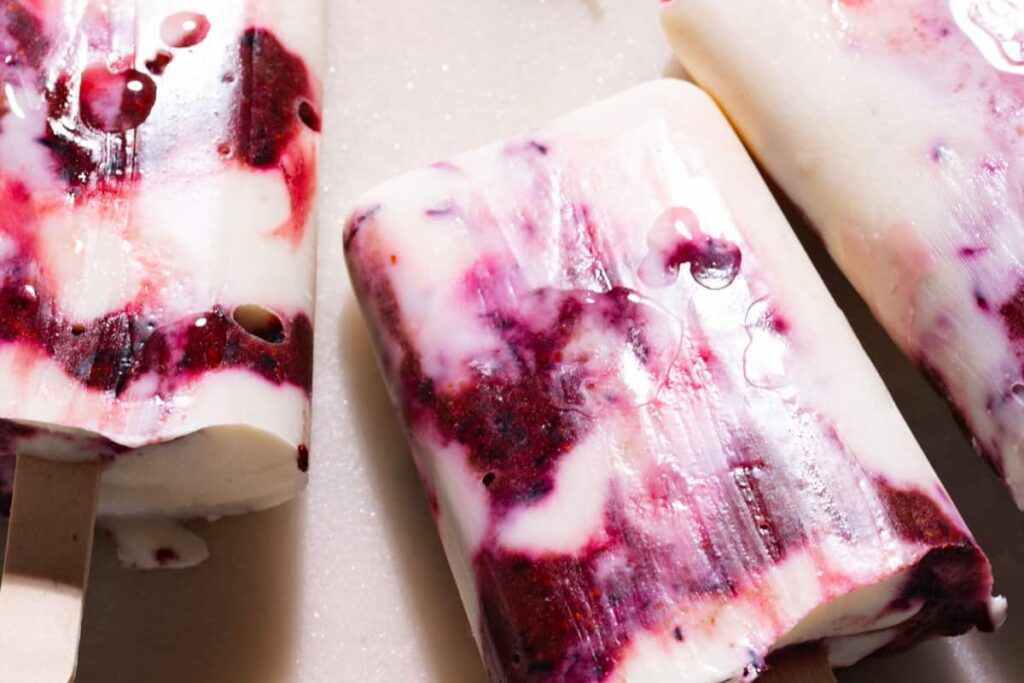 3-Ingredient Yogurt Popsicles (Easy, 5-Minute Recipe!)