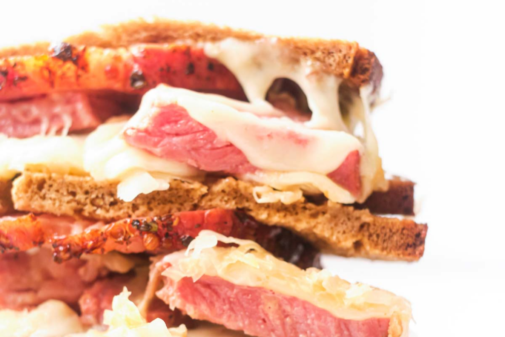 Air Fryer Reuben Sandwich